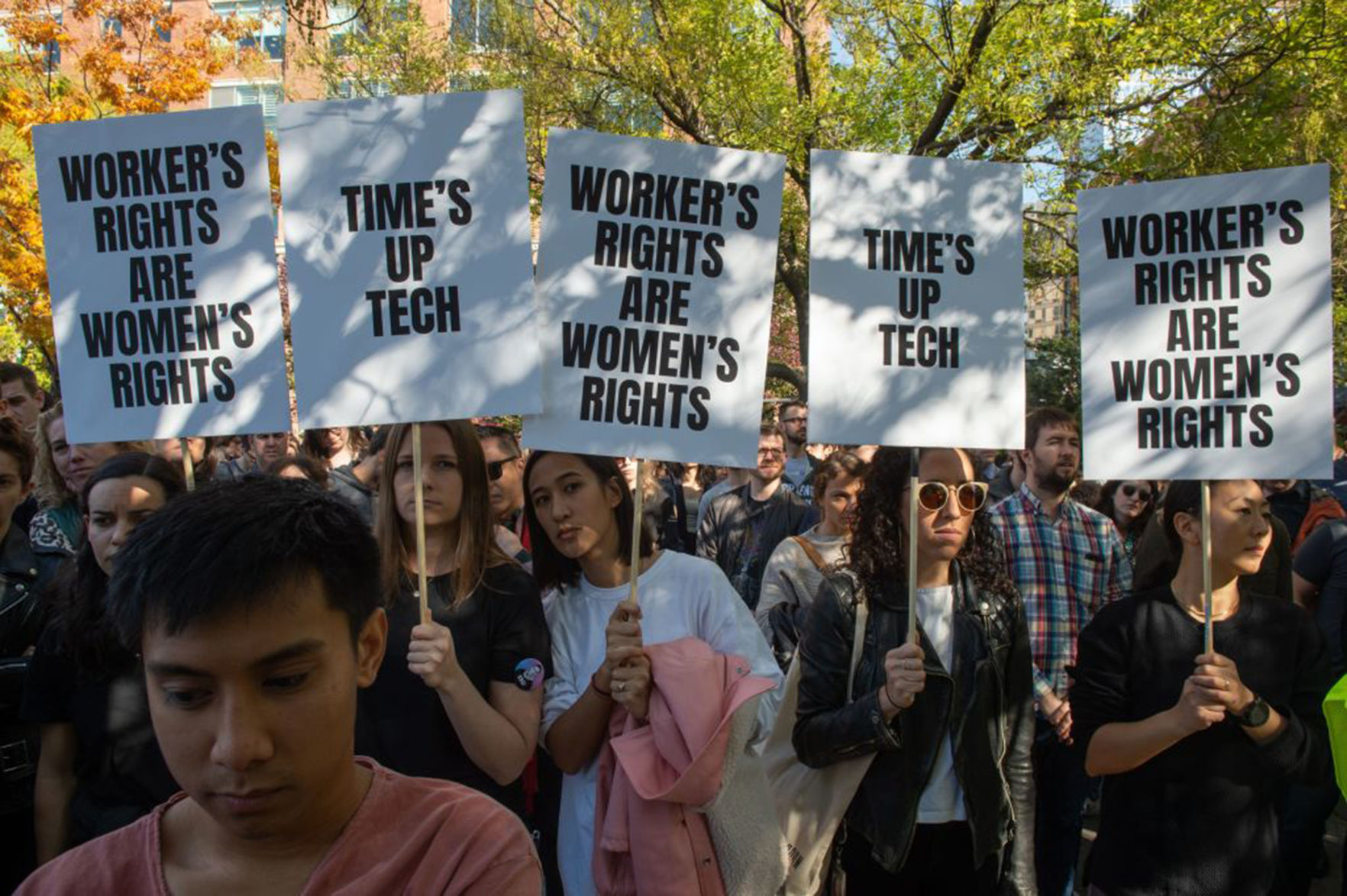 Google employees stage walkout